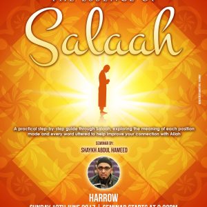 The Essence of Salaah - Harrow